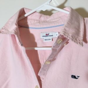 EUC Vineyard Vines Pink Oxford ButtonUp LongSleeve